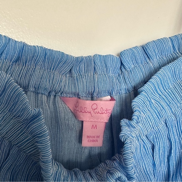 NWOT | LILLY PULITZER | Blue Mays Top - Picture 5 of 7